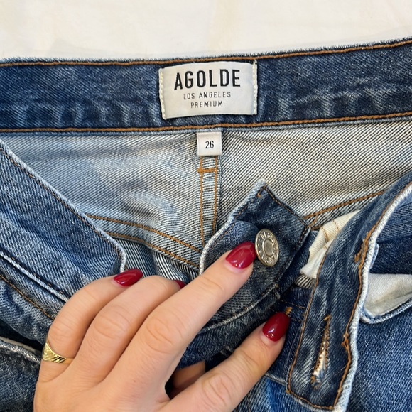COPY - Agolde Blue Jeans - Picture 2 of 3